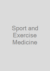 Cover Sport and Exercise Medicine