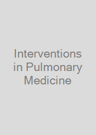 Cover Interventions in Pulmonary Medicine