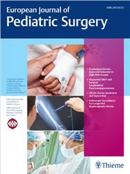 Cover European Journal of Pediatric Surgery