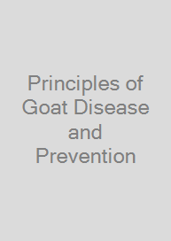 Principles of Goat Disease and Prevention