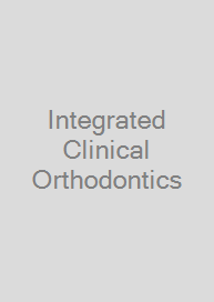 Cover Integrated Clinical Orthodontics