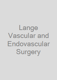 Cover Lange Vascular and Endovascular Surgery