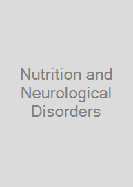 Cover Nutrition and Neurological Disorders