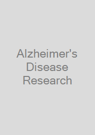 Cover Alzheimer's Disease Research