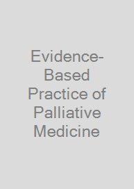 Cover Evidence-Based Practice of Palliative Medicine