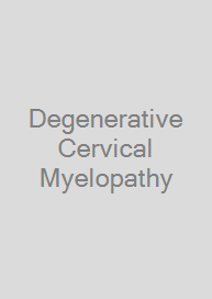 Cover Degenerative Cervical Myelopathy