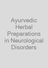 Cover Ayurvedic Herbal Preparations in Neurological Disorders