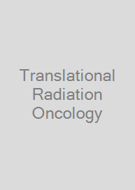 Translational Radiation Oncology