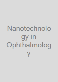 Cover Nanotechnology in Ophthalmology