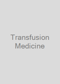 Cover Transfusion Medicine