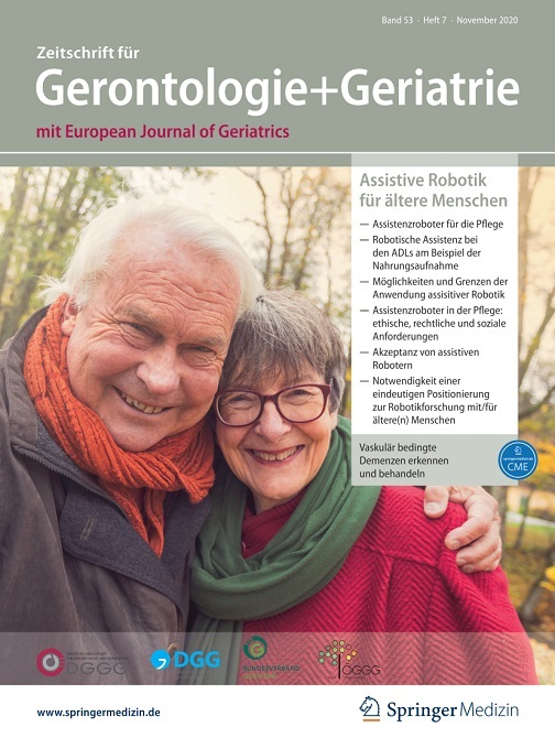 Zeitschrift für Gerontologie und Geriatrie