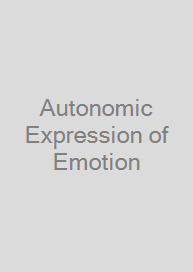 Autonomic Expression of Emotion