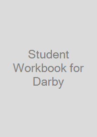 Cover Student Workbook for Darby & Walsh Dental Hygiene