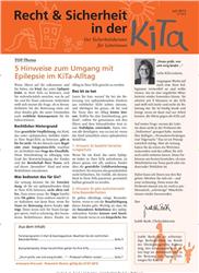Cover Recht & Sicherheit in der KiTa
