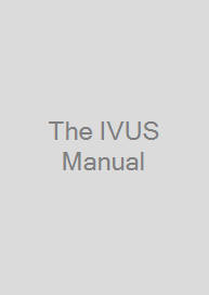 Cover The IVUS Manual