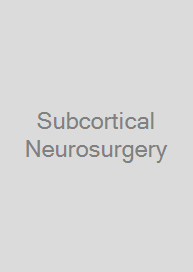 Cover Subcortical Neurosurgery
