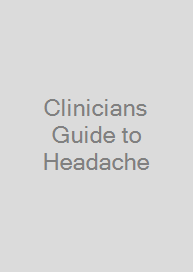 Cover Clinicians Guide to Headache