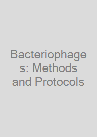 Cover Bacteriophages: Methods and Protocols