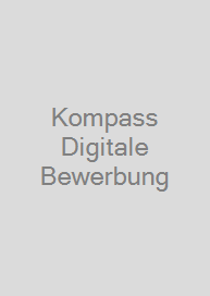 Kompass Digitale Bewerbung