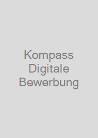 Cover Kompass Digitale Bewerbung