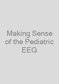 Cover Making Sense of the Pediatric EEG