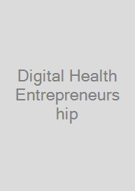 Digital Health Entrepreneurship