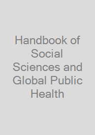 Cover Handbook of Social Sciences and Global Public Health