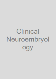 Cover Clinical Neuroembryology