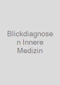 Cover Blickdiagnosen Innere Medizin