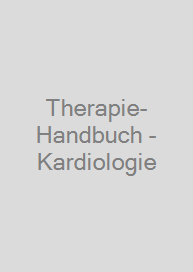 Cover Therapie-Handbuch - Kardiologie