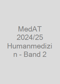 Cover MedAT 2024/25 Humanmedizin - Band 2