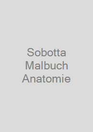 Sobotta Malbuch Anatomie