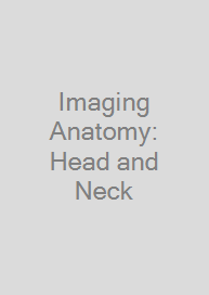 Cover Imaging Anatomy: Head and Neck
