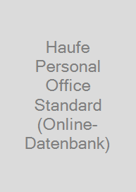 Haufe Personal Office Standard (Online-Datenbank)