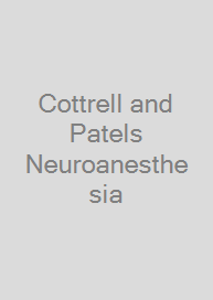 Cover Cottrell and Patels Neuroanesthesia