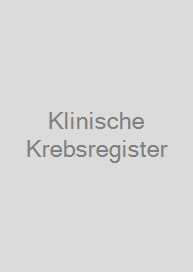 Cover Klinische Krebsregister