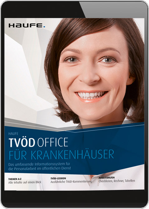 Haufe TVöD Office für Krankenhäuser - Online Datenbank