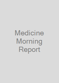 Cover Medicine Morning Report