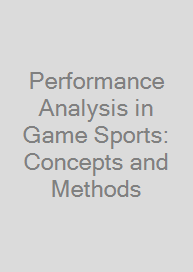 Cover Performance Analysis in Game Sports: Concepts and Methods