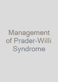 Cover Management of Prader-Willi Syndrome