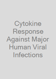 Cover Cytokine Response Against Major Human Viral Infections