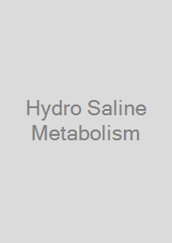 Cover Hydro Saline Metabolism