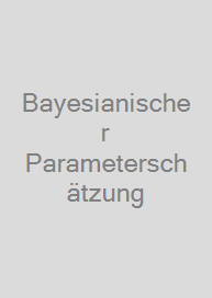 Cover Bayesianischer Parameterschätzung