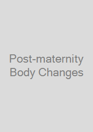 Cover Post-maternity Body Changes
