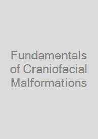 Cover Fundamentals of Craniofacial Malformations