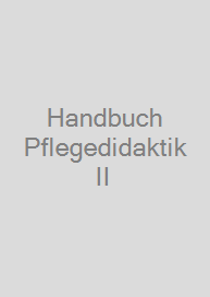 Cover Handbuch Pflegedidaktik II