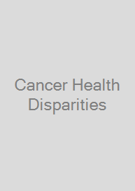 Cover Cancer Health Disparities