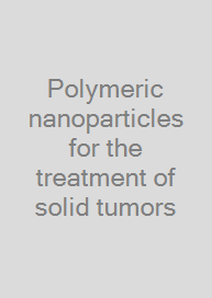 Polymeric nanoparticles for the treatment of solid tumors