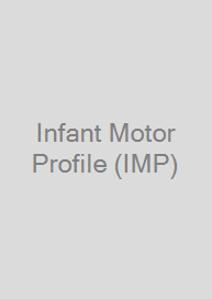 Cover Infant Motor Profile (IMP)