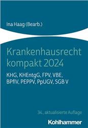 Cover Krankenhausrecht kompakt 2024